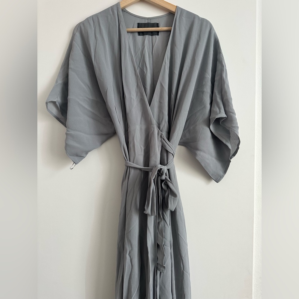 reformation winslow dress ivory Winslow Cross Over Modal Maxi Dress / Ivory | MESHKI